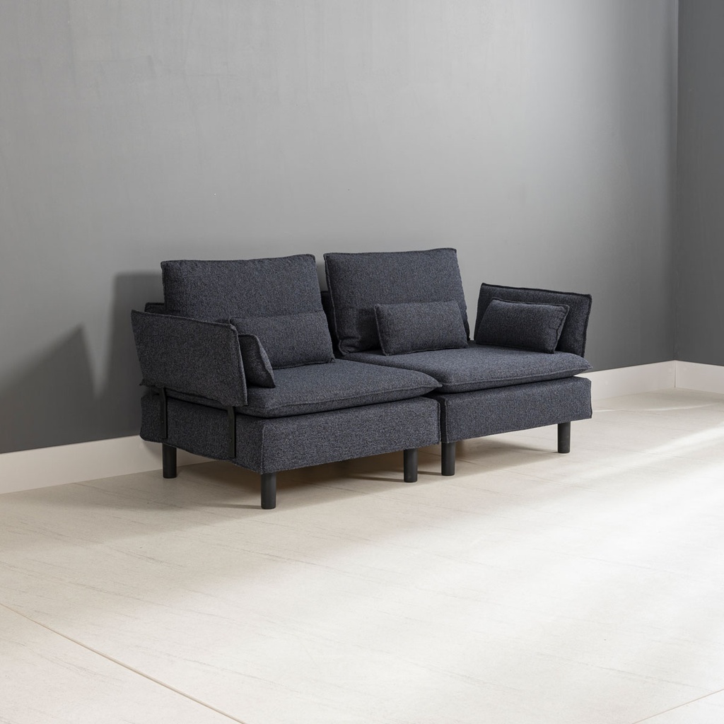 Canapé modulable LXsofa 2 places gris