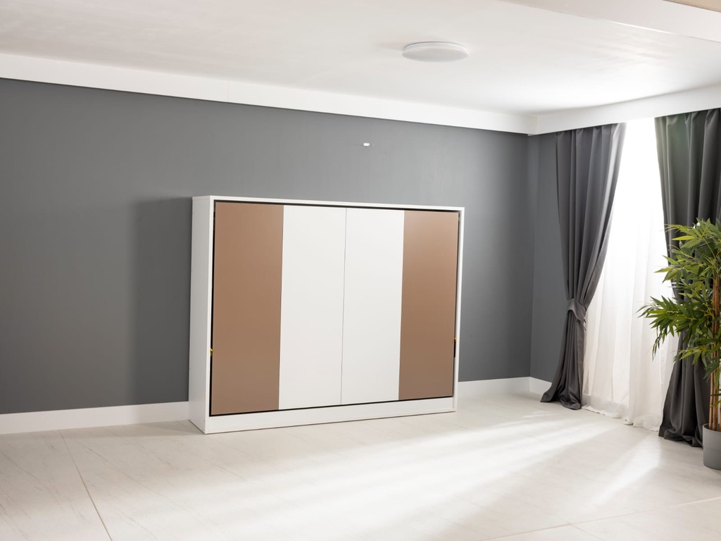 Lit escamotable horizontal XL 2 places