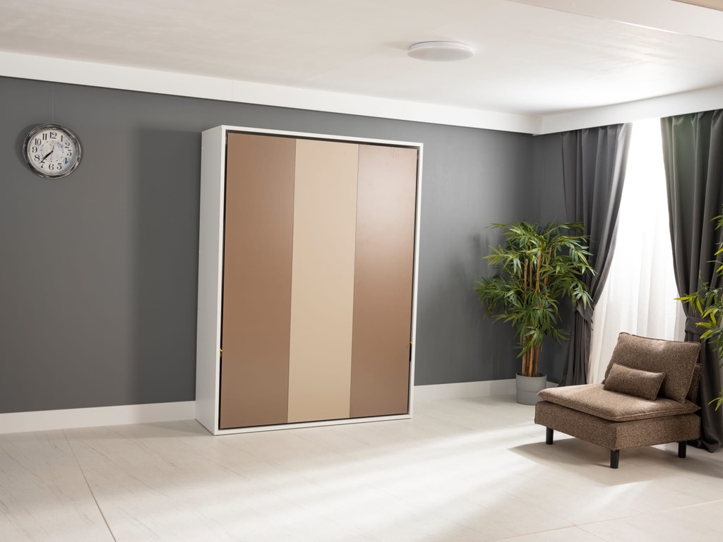 Lit escamotable vertical XL 2 places