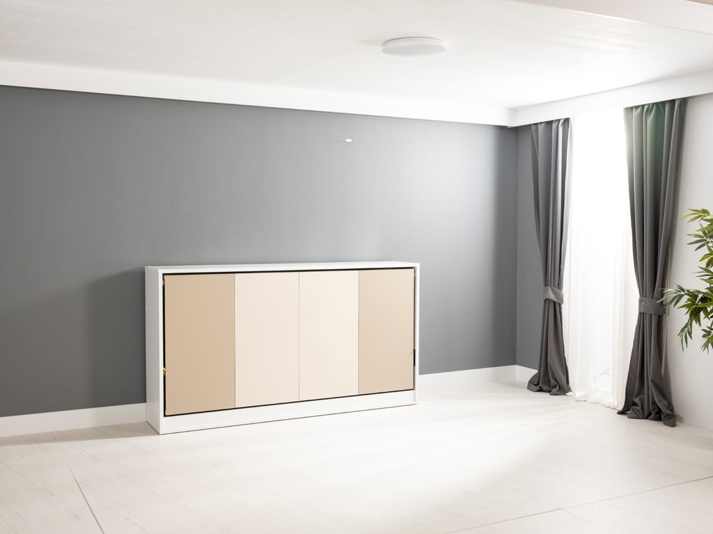 lit escamotable horizontal une place