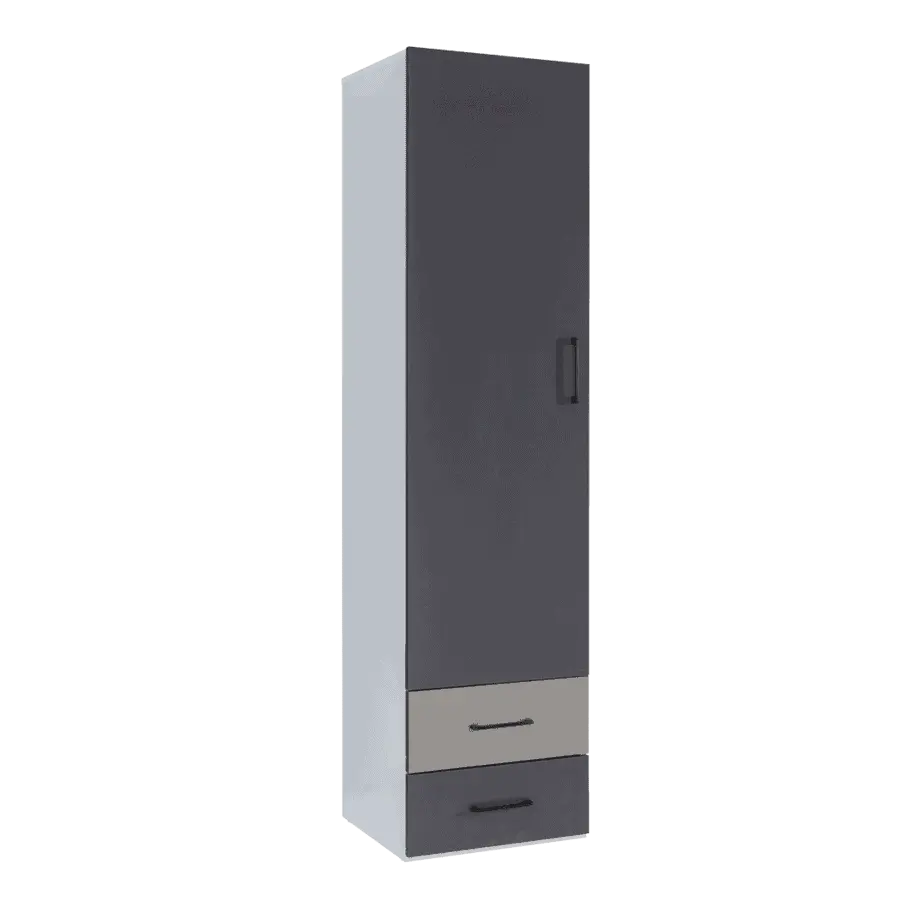 Armoire colonne verticale avec tiroirs