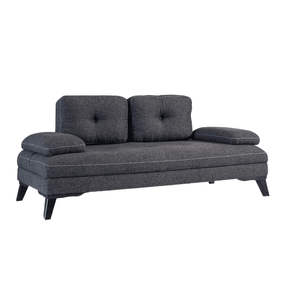 Scandinavian sofa, 2 seats with removable armrests